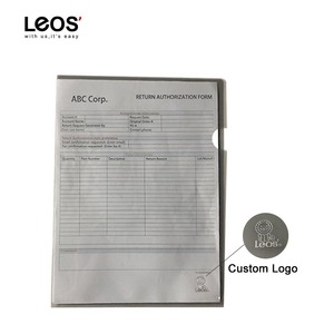 Bền Trọng lượng nhẹ văn phòng phẩm tổ chức A4 tài liệu tay áo L hình dạng thư mục tập tin chủ - Product Image 5