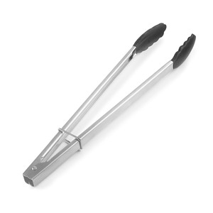 Pinze da cucina in silicone extra large da 12 pollici in acciaio inossidabile con impugnatura antiscivolo per grigliare e cucinare - Product Image 1