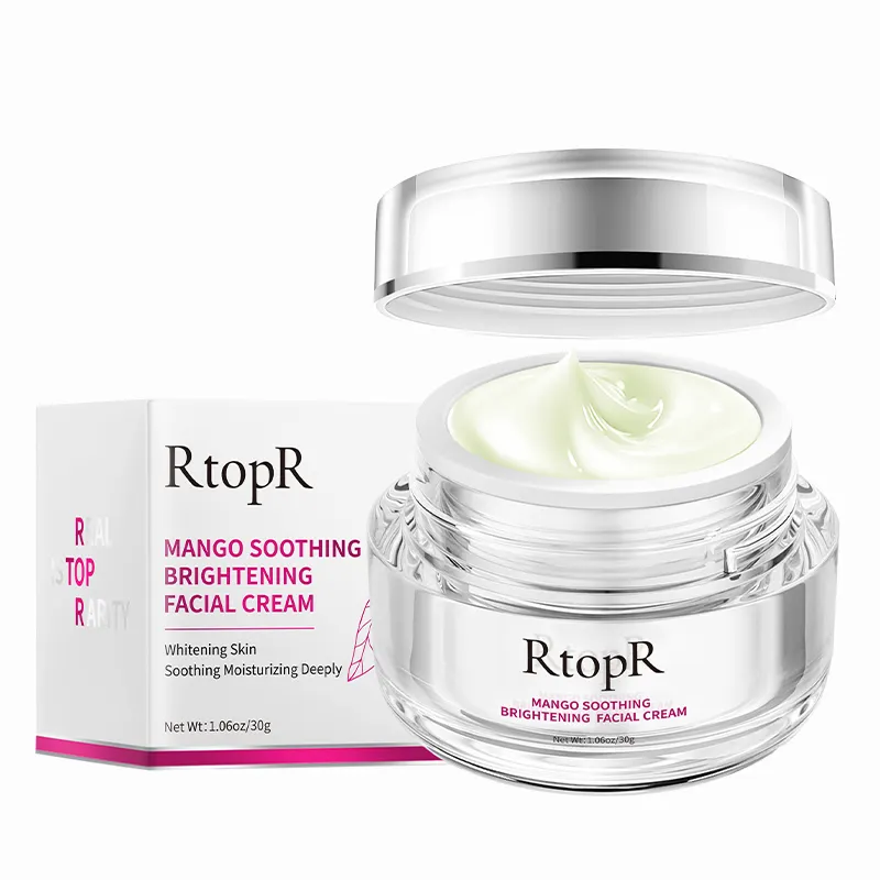 Rtopr Vitamine C Gezichtscrème Hydraterende Verbetering Van De Whitening Actieve Ingrediënten Huid Glanzend Droogijs Krimpen Poriën