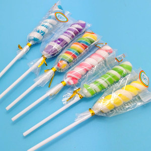 Collations Asiatiques en Gros à Bas Prix, Sucettes Spirales Arc-en-ciel 288g - Product Image 3