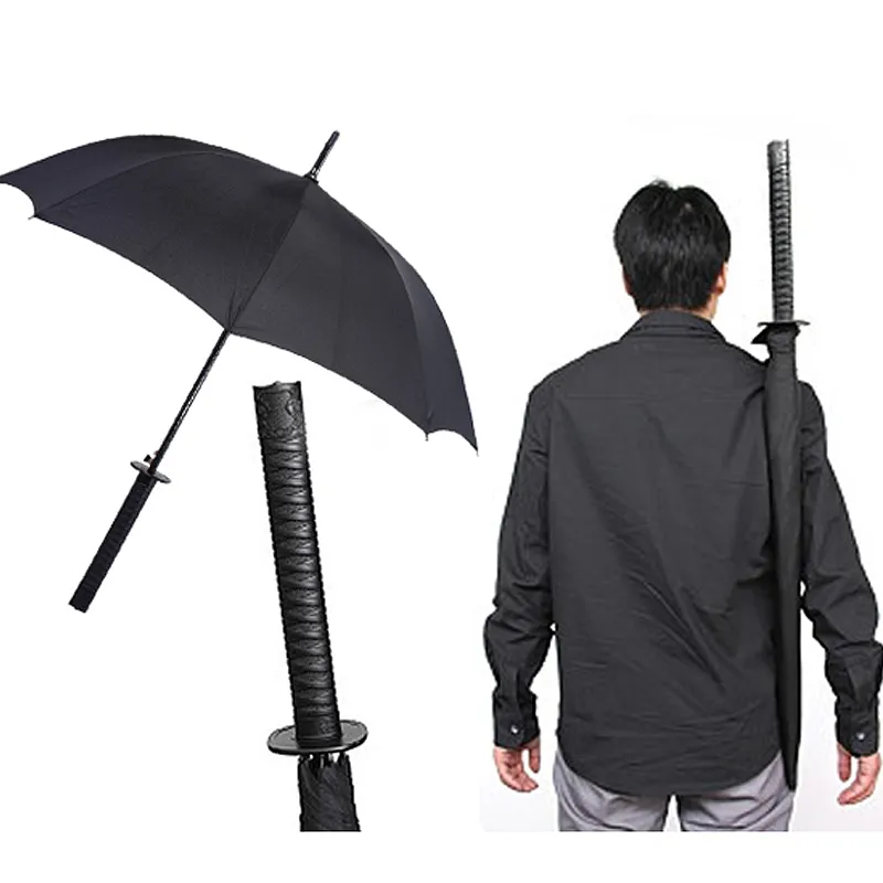 מיוחד עיצוב יפני קטאנה מטריית סמוראי חרב מטריות