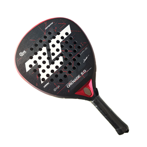 Raqueta de Pádel con Forma de Diamante/Lágrima/Redonda con Núcleo de Espuma Viscoelástica Suave Eva, Raqueta de Pádel de Fibra de Carbono 3K/12K/18K/Kevlar - Product Image 1