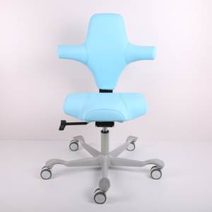 Premium Steriele Ergonomische Moderne Laboratoriumstoel Medische Kruk Tandarts Tweehandig Ontwerp Gratis Hand Pu Workshopschool - Product Image 1