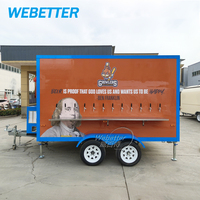 WEBETTER Nouvelle Conception Remorque Réfrigérée Mobile Chambre Froide Portable pour Stockage Alimentaire Hors Réseau