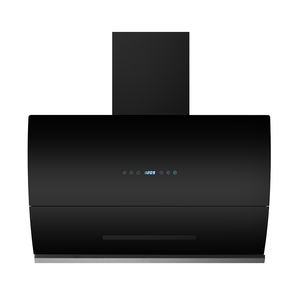 IDEA <span class=keywords><strong>Hotte</strong></span> de cuisinière <span class=keywords><strong>murale</strong></span>, <span class=keywords><strong>hotte</strong></span> aspirante de cuisine cheminée intelligente LED panneau de verre ventilé AI commande vocale double moteurs en cuivre - Product Image 2