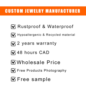 ผู้ผลิตเครื่องประดับแบบกำหนดเอง OEM ODM ออกแบบโลโก้ <span class=keywords><strong>เครื่องประดับ</strong></span>เงินแท้ 925 ทองเหลือง ชุบทอง 14K 18K สร้อยคอแฟชั่นสำห<span class=keywords><strong>รับ</strong></span>ผู้ชาย ผู้หญิง เด็ก - Product Image 1