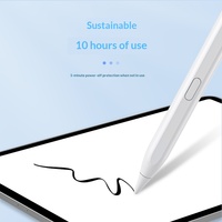 Stylet actif en plastique en gros pour tablettes iPad et Android, stylet capacitif avec pointe magnétique et pointe remplaçable, fabriqué en Chine
