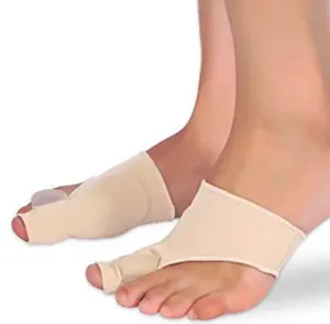 प्राकृतिक सिलिकॉन अंगूठे रक्षक सुधार डे जुआनटेस हेलक्स वाल्गस फुट के लिए पैर h00569