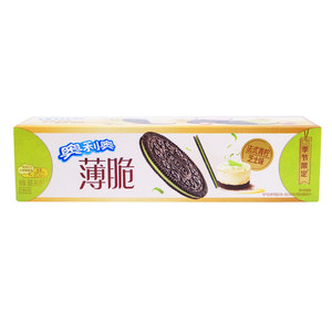Snacks Asiáticos al por Mayor, Galletas Oreo Finas y Crujientes con Sabor a <span class=keywords><strong>Queso</strong></span> y Limón Francés, 95g - Product Image 3
