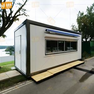 Portable Cafe Bar Shop Container Casas prefabricadas desmontables Flatpack 40Ft Prefabricado Home Modular Store Restaurante - Product Image 5