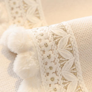 Sky Chenille French Sofa <b>Cushion</b> Pad Type Solid Color Non Slip Modular Sofa <b>Cover</b> Summer 2022 - Product Image 5