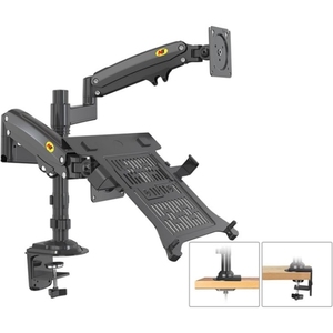 Support de bureau pour écran LCD/TV de 22 à 32 pouces NORTH BAYOU NB H180 FP-<span class=keywords><strong>2</strong></span> avec bras double articulé à ressort à gaz - Product Image 3