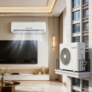 Aire Acondicionado Split de Frecuencia Fija de 9000 BTU con Enfriamiento y Calefacción Rápidos, Funciones de Ahorro de Energía para la Comodidad del Hogar, 9000 BTU, 12000 BTU - Product Image 4