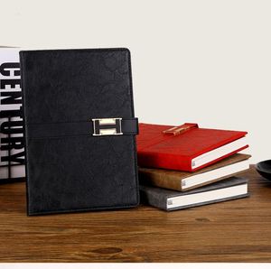 Nouveauté 2026 : Carnet A5 en cuir PU rigide, 100 feuilles, promotionnel, personnalisable avec logo pour entreprises - Product Image 2