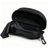 Étui de rangement rigide en EVA pour lunettes de soleil, étanche, portable, avec fermeture éclair, pour le sport, les voyages et la randonnée (vente en gros)