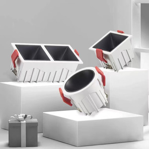 ไฟดาวน์ไลท์ LED แบบฝังเพดานเชิงพาณิชย์ 4100K แสงขาวธรรมชาติ AC 220V IP20 อายุการใช้งาน 36000 ชั่วโมง ค่า CRI 80 ตัวเรือนอะลูมิเนียม ปรับความสว่างได้ รับประกัน 3 ปี - Product Image 6