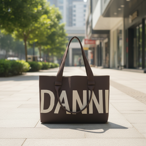 2026 New HK Fashion Design Jacquard Knitted Tote <strong>Bag</strong> Custom Logo Knitted Shoulder Handle <strong>Bag</strong> <strong>for</strong> <strong>Beach</strong> Travel Party Knit Tote - Product Image 6
