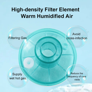 Filtro de Calor Libre HMEF BVF y Espirómetro Médico para Adultos CK-03-01, Suministros Quirúrgicos de Clase <span class=keywords><strong>II</strong></span>, Esterilizados con Óxido de Etileno, Certificados CE - Product Image 4