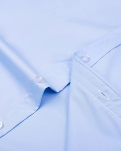 Abbigliamento uomo elasticizzato a maniche lunghe comodo tessuto traspirante personalizzato Business tempo libero ufficio camicie tinta unita - Product Image 5