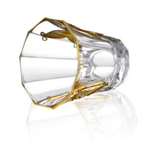 Verres à whisky à fleurs en émail <span class=keywords><strong>de</strong></span> haute qualité, <span class=keywords><strong>tour</strong></span> inclinée <span class=keywords><strong>de</strong></span> <span class=keywords><strong>pise</strong></span>, fond incliné, bouteille d'alcool pour whisky - Product Image 3