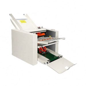 Machine à plier le papier automatique portable pour plier les brochures et les dépliants de bureau, économise la main-d'œuvre - Product Image 6