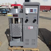 Digital Display Hydraulic Concrete Testing Equipment / Manual Cement Brick Compressive Strength Testing Machine DYE-2000 1 Year