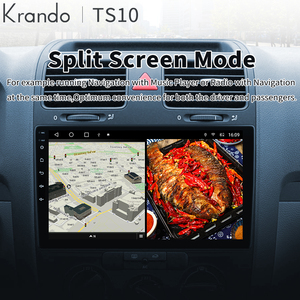 วิทยุติดรถยนต์ Krando ขนาด 10 นิ้ว พร้อมระบบนำทาง GPS ระบบแอนดรอยด์ สำหรับรถยนต์ VW Jetta ปี 2005-2010 รองรับ Wireless Carplay หน่วยความจำ 64GB 128GB - Product Image 5