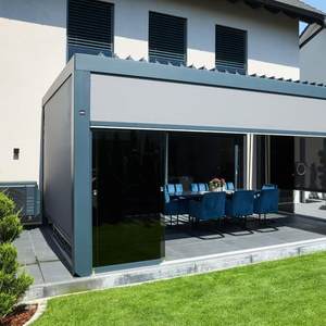 เต็นท์กลางแจ้ง3X3M กันน้ำได้ทุกปีทำจากอะลูมิเนียมกันน้ำได้โครงเคลือบผง doek Pergola กันน้ำได้หลังคากลางแจ้ง - Product Image 4