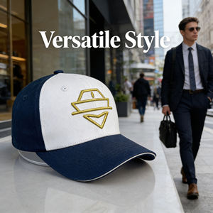 <span class=keywords><strong>Casquette</strong></span> de baseball sportive unisexe avec logo de bateau nautique brodé bleu marine et blanc, protection de la tête, logo personnalisé - Product Image 1