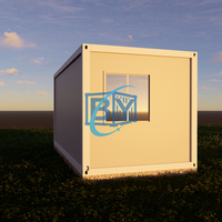 Conteneur modulaire amovible et détachable de 20 pieds et 40 pieds avec solution de projet globale pour une habitation à assemblage rapide