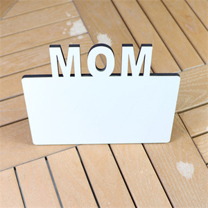 MDFSUB ODM/OEM 150x180mm Mamá Sublimación <span class=keywords><strong>Mdf</strong></span> en blanco Marco DE FOTOS Placas de madera Día DE LA MADRE Sublim Marco de fotos - Product Image 4