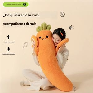 Coussin <span class=keywords><strong>de</strong></span> sommeil apaisant CARROT King, coussin en peluche pour envelopper les jambes, avec vibration et chauffage pour les filles, les femmes enceintes - Product Image 3