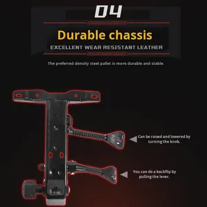Chaise de Gaming en Cuir E-sport avec Éclairage RGB et Haut-parleur Bluetooth pour Bureau, Maison, Cybercafé - Idéale pour le LOL, le Racing et le Streaming - Product Image 3