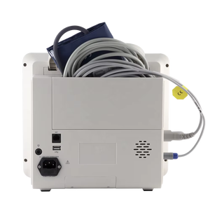 पशु चिकित्सा के लिए रोलिंग स्टैंड पोर्टेबल कार्डियक निगरानी उपकरण के साथ बहु-पैरामीटर रोगी निगरानी - Product Image 4