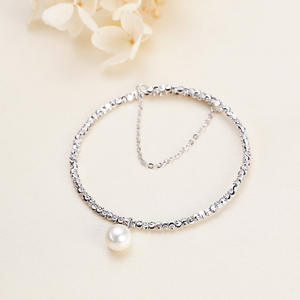 Wholesale Versatile Fashionable Natural Freshwater Pearl Jewelry <b>Bracelets</b> Niche Design with Titanium <b>Best</b> <b>Friend</b> Gift - Product Image 4