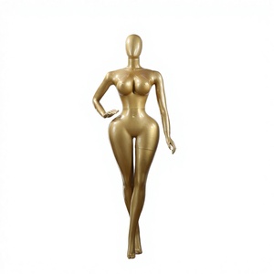 Mannequin de vitrine féminin élégant BBL, corps entier, en PE - Product Image 2
