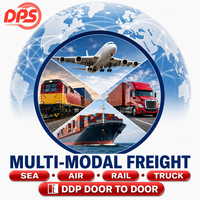 Transitaire Multimodal Complet Top 10 Chine-Worldwide DDP Porte-à-Porte Service de Fret Intermodal Ferroviaire Aérien Routier Livraison Rapide