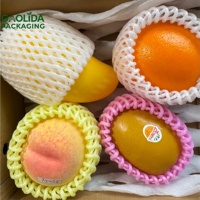 Aanpasbare lengte EPE schuimnetrol uitbreidbare beschermhoes voor fruit