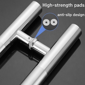 Thickened Stainless Steel <strong>Pull</strong> <strong>Handle</strong> <strong>Door</strong> for Glass <strong>Doors</strong> Long Profile T-Shaped <strong>Handles</strong> for Main Glass <strong>Door</strong> <strong>Pulls</strong> <strong>Handles</strong> - Product Image 4
