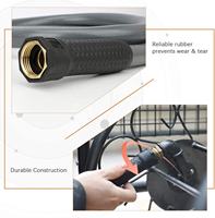 Tuyau d'arrosage de jardin en PVC renforcé, flexible, grand diamètre, haute pression, conforme à la norme ANSI, anti-UV, enroulable, 25 pieds