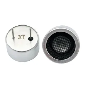 ISSR pemancar ultrasonik, transduser ultrasonik keramik Piezo 24mm 20 khz, pemancar PZT 20 khz piezoelektrik