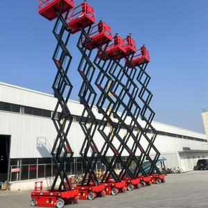 Ножничный подъемник Sino, самоходный ножничный подъемник GTJZ, воздушная Рабочая платформа 12 м - Product Image 3