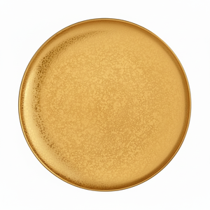 Vente en gros d'assiettes avec chargeur et présentoir couleur or Design tendance pour restaurants hôtels Assiettes de table élégantes pour les mariages - Product Image 1