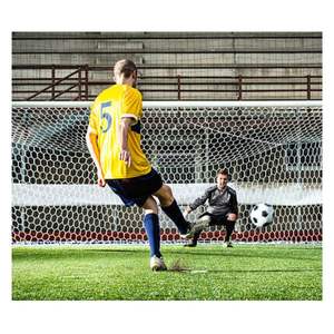 Maillot de football bleu jaune pour équipe de football - Product Image 4