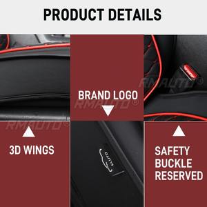 Car Seat <b>Covers</b> Automobiles Seat <b>Covers</b> PU Leather <b>Protectors</b> for Chevy Silverado 1500 2500HD 3500HD GMC Sierra 2007-2022 - Product Image 5
