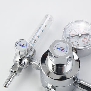 HG13F Regulator Nitrogen <span class=keywords><strong>Gas</strong></span> tekanan Ultra tinggi kuningan penuh dengan pengukur - Product Image 3