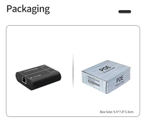 OEM 1000Mbps Gigabit 4-Port PoE Repeater Extender Splitter cho CCTV Camera 1 3 cổng 100m dài phạm vi mạng Ethernet Thiết bị chuyển mạch - Product Image 6
