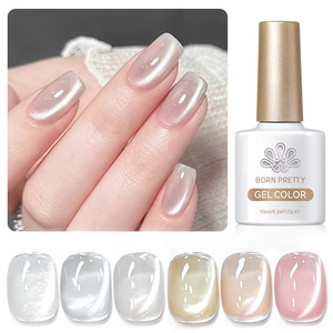 Nouveautés BORN PRETTY 2025 Collection de Vernis Gel Magnétique Couleur Non Toxique Effet Œil de Chat Clair de Lune et Verre Vernis Gel UV OEM Logo Personnalisé - Product Image 2