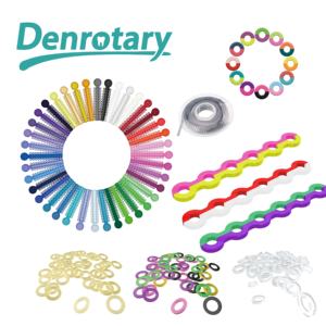 Attrezzature ortodontiche ortodontiche attrezzature ortodontiche colore misto gomma legature - Product Image 6