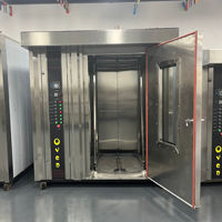 Nuevo Horno Giratorio Comercial de 32 Bandejas Horno de Convección Eléctrico Digital para Uso Doméstico para Hornear Pizza Pasteles y Pan en Panaderías